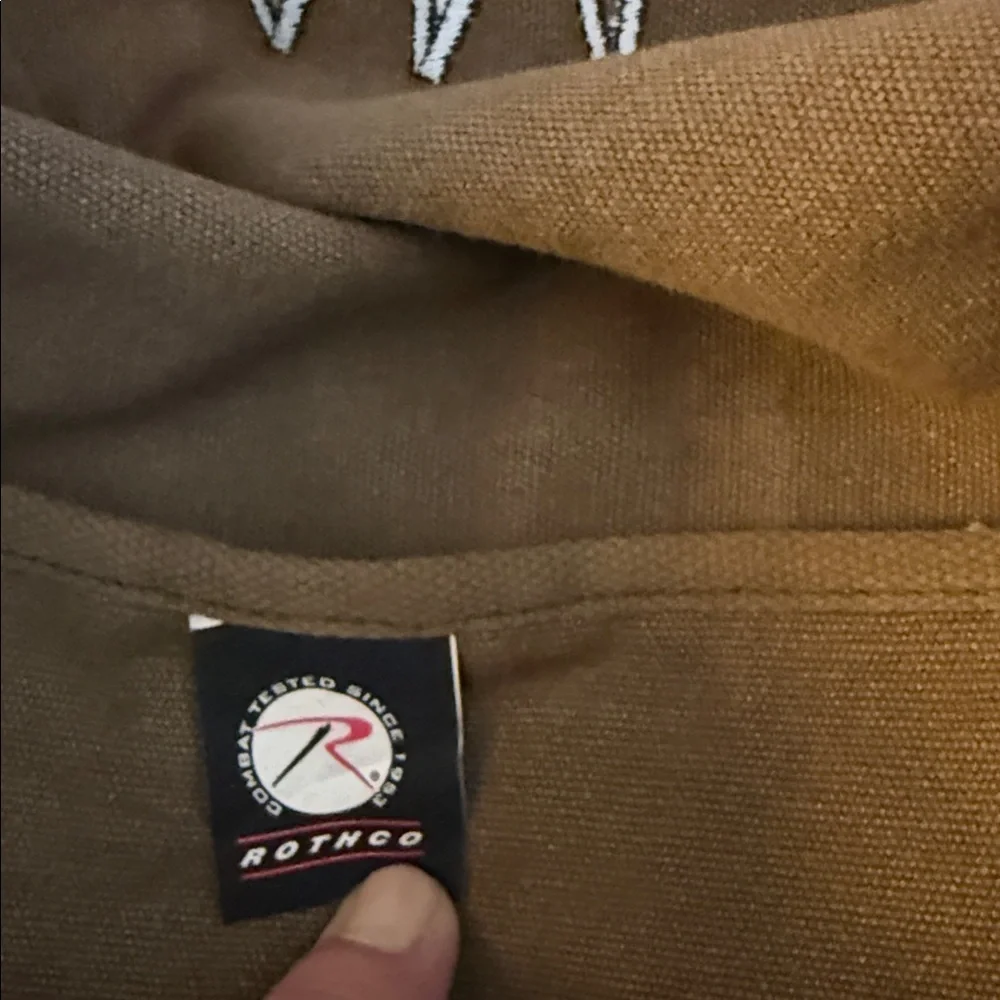 Rothco Brown Canvas Messenger Bag 